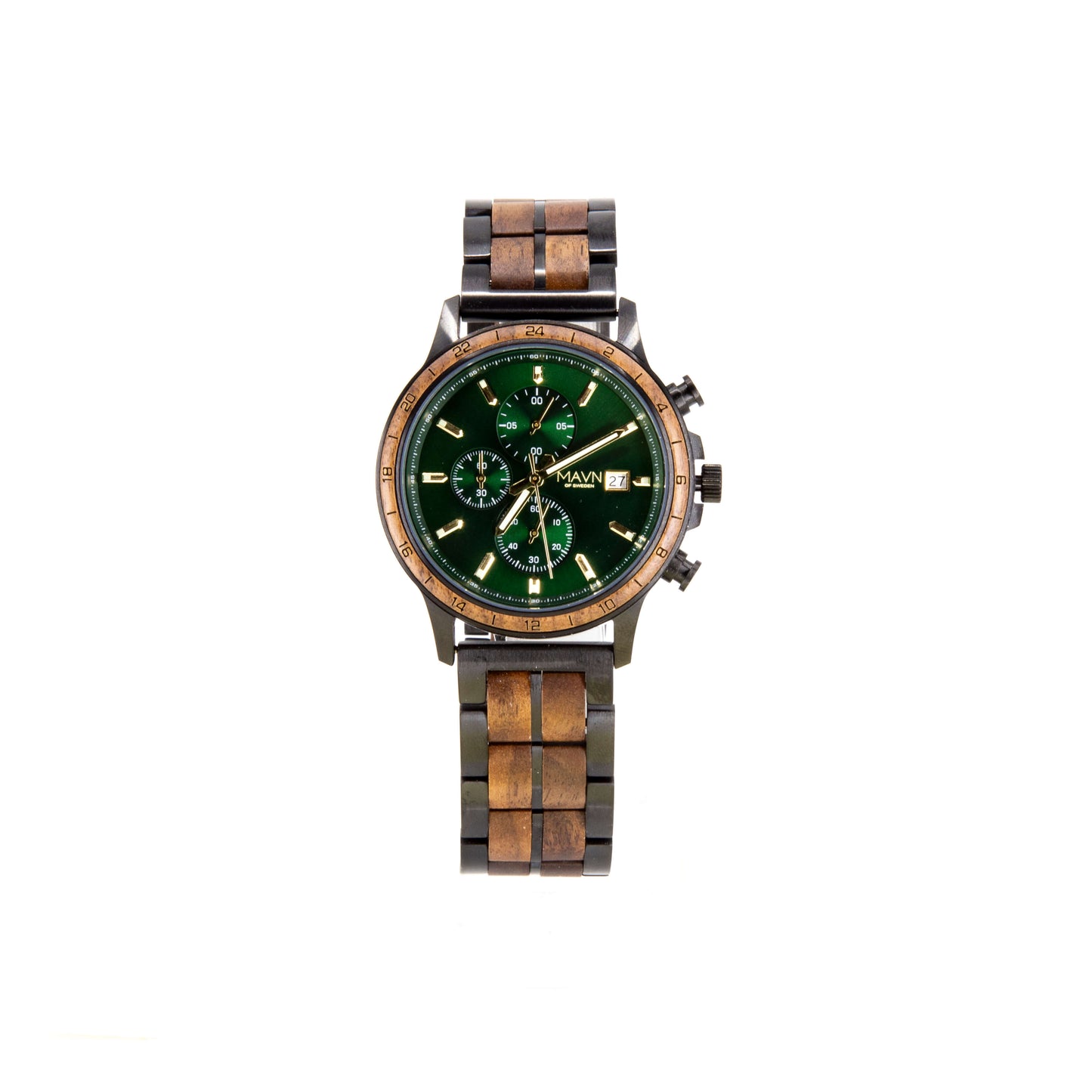 Wooden clock - Abisko