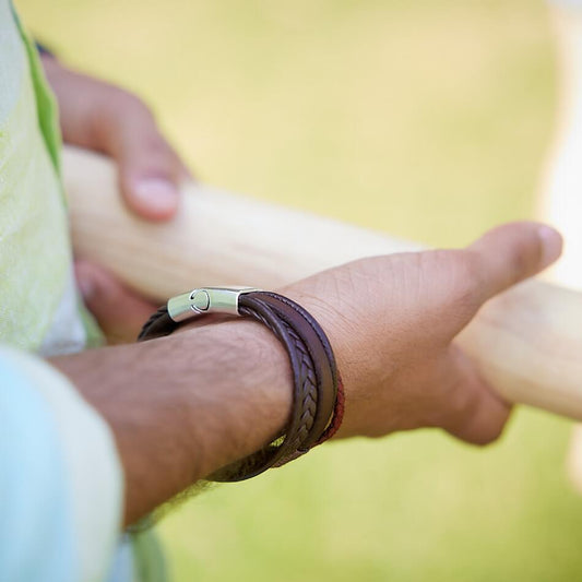 Leather bracelet for men - Torekov