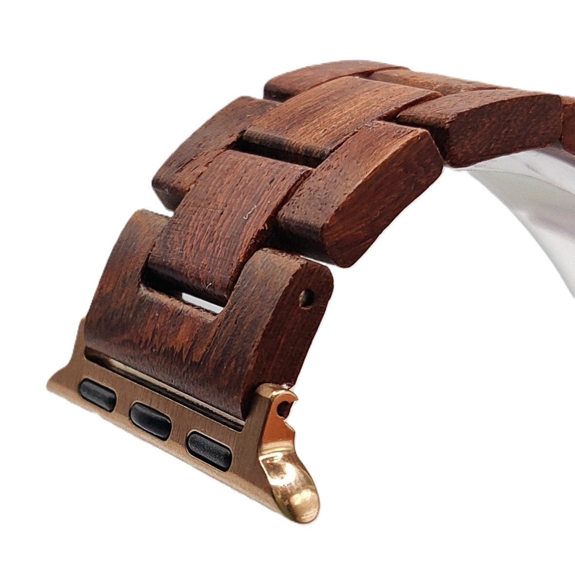 personlig present, apple smartwatch band, smartband, klockarmband, julklapp till honom, unik julklapp, träarmband för smartklockor