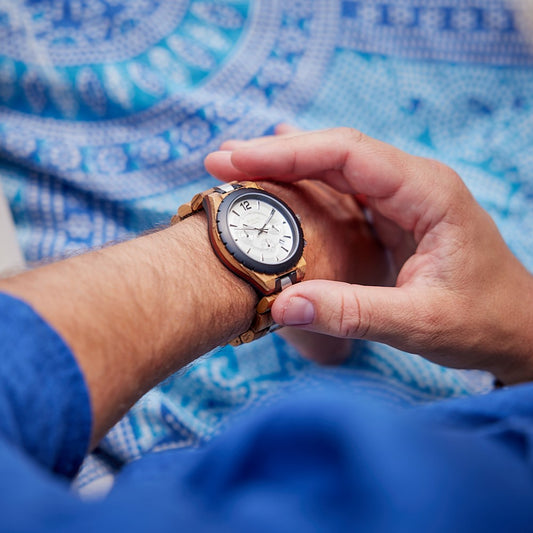 Wooden Watch - Storsand