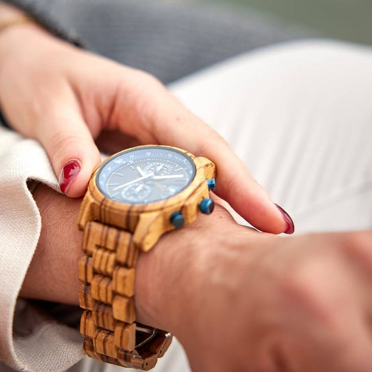Wooden clock - Sarek