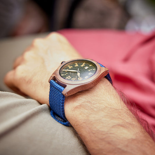 farsdag present, träklocka, herr klocka, present för honom