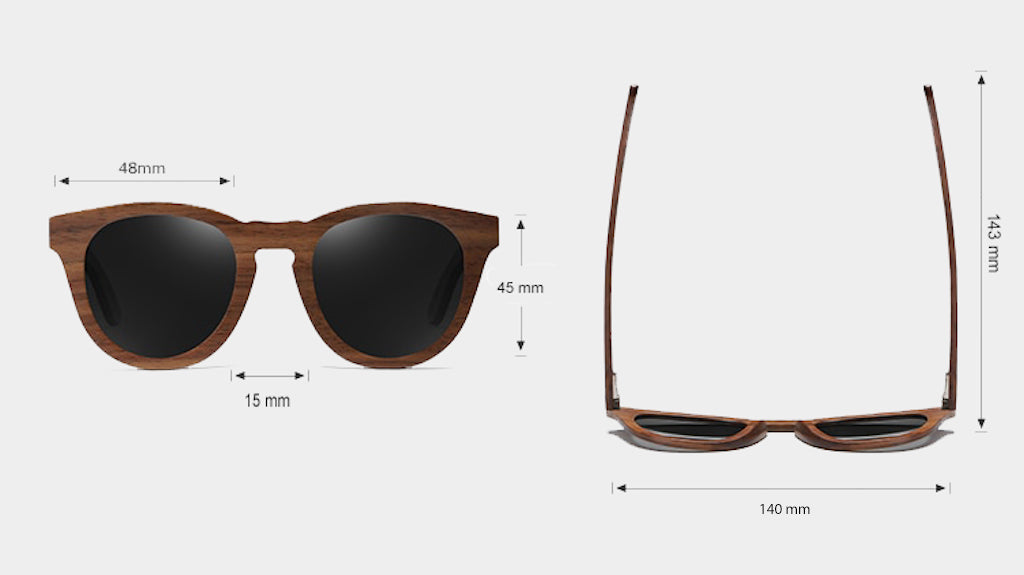 Trä solglasögon | Lomma - MAVN Of Sweden