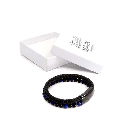 MAVN Of Sweden, Student present, Armband, Herr, Läderarmband, Accessoar, Maskulin, Stilfull, Hållbar, Elegant, Presentbox