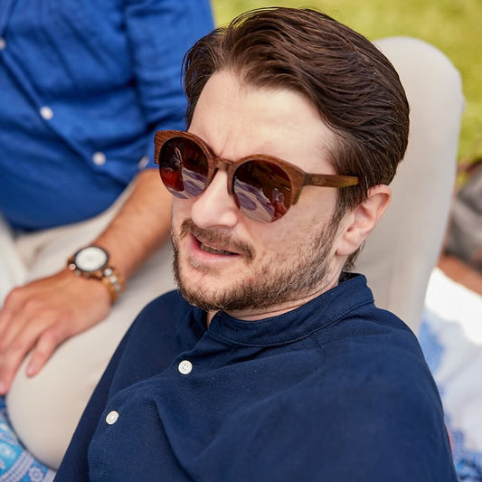 Wooden sunglasses - Solvalla