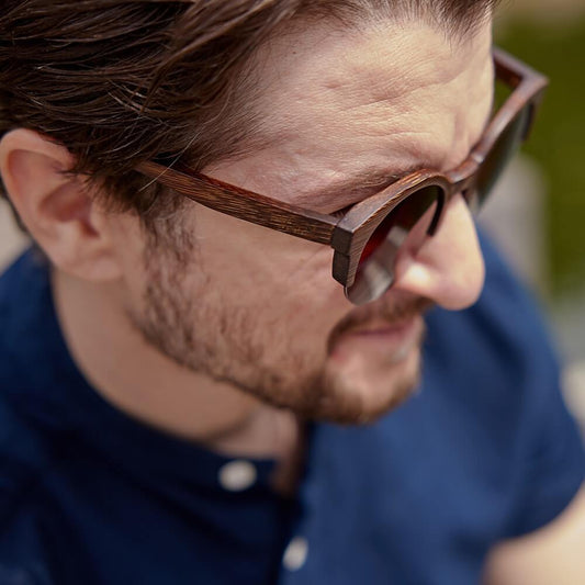 Wooden sunglasses - Solvalla