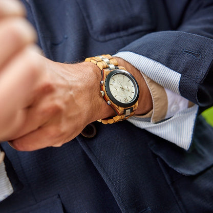Wooden Watch - Storsand
